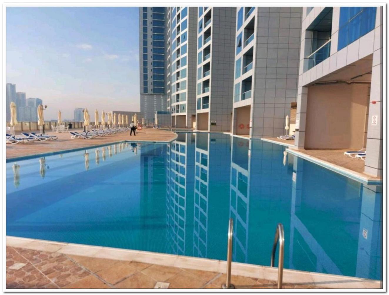 Skyline High Beach 2 Bedroom Apartment عجمان المظهر الخارجي الصورة
